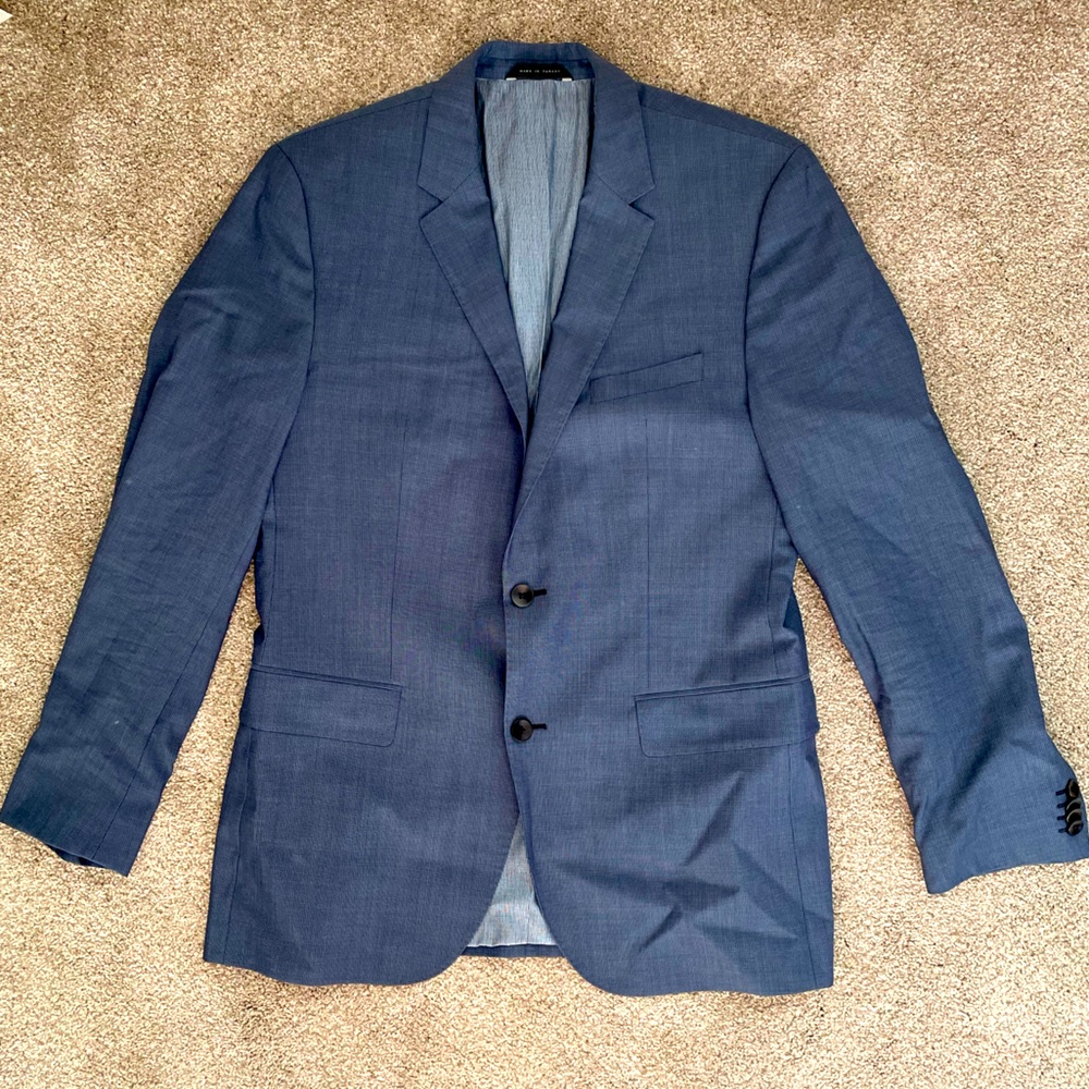 Men’s Blue Hugo Boss Suit Blazer (Matching Pants available)